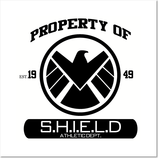 S.H.I.E.L.D Athletic Dept. Wall Art by ExplodingZombie